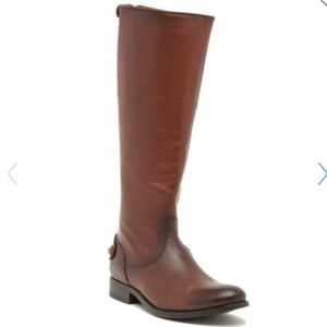 Frye Melissa Button Back Boot - extended calf